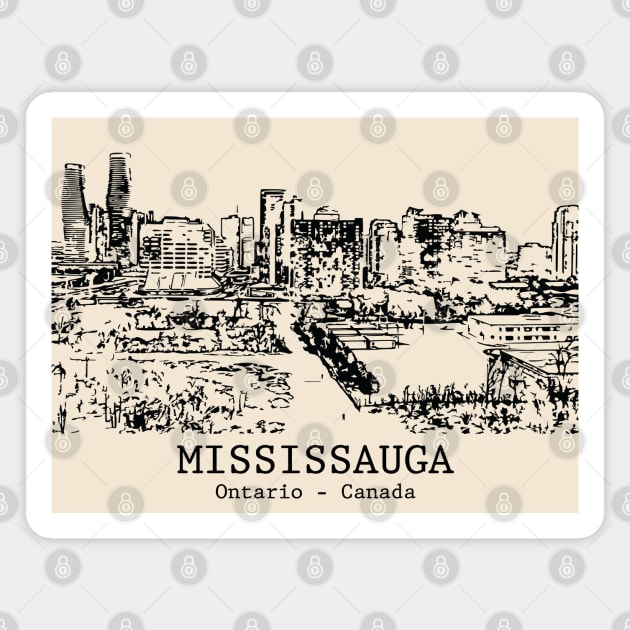 Mississauga - Ontario Magnet by Lakeric